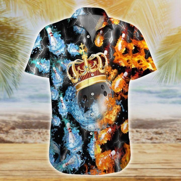 King Bowling Fire And Water Hawaii Shirt For Men Women Ha5060