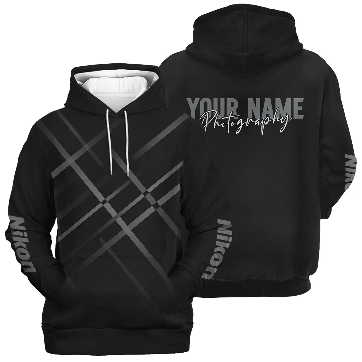 Personalized Gift Custom Name Nikon Camera Photography All Over Prints Blpt101124A1Nk6 Hoodie