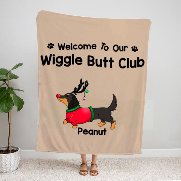 Personalized Blanket Christmas – Christmas Gifts For Dog Lovers – Up To 6 Dogs