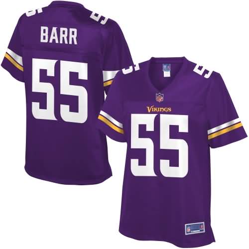 Anthony Barr Minnesota Vikings NFL Pro Line Womens Team Color Jersey – Purple