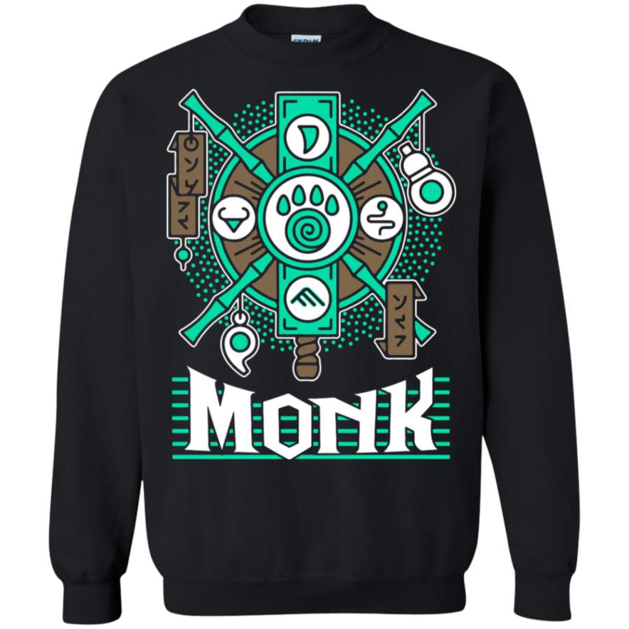 AGR World of Warcraft Monk Class Crest Sweatshirt