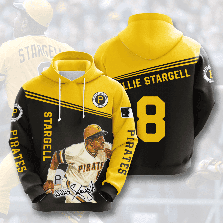 Pittsburgh Pirates Willie Stargell Hoodie & Zip Hoodie