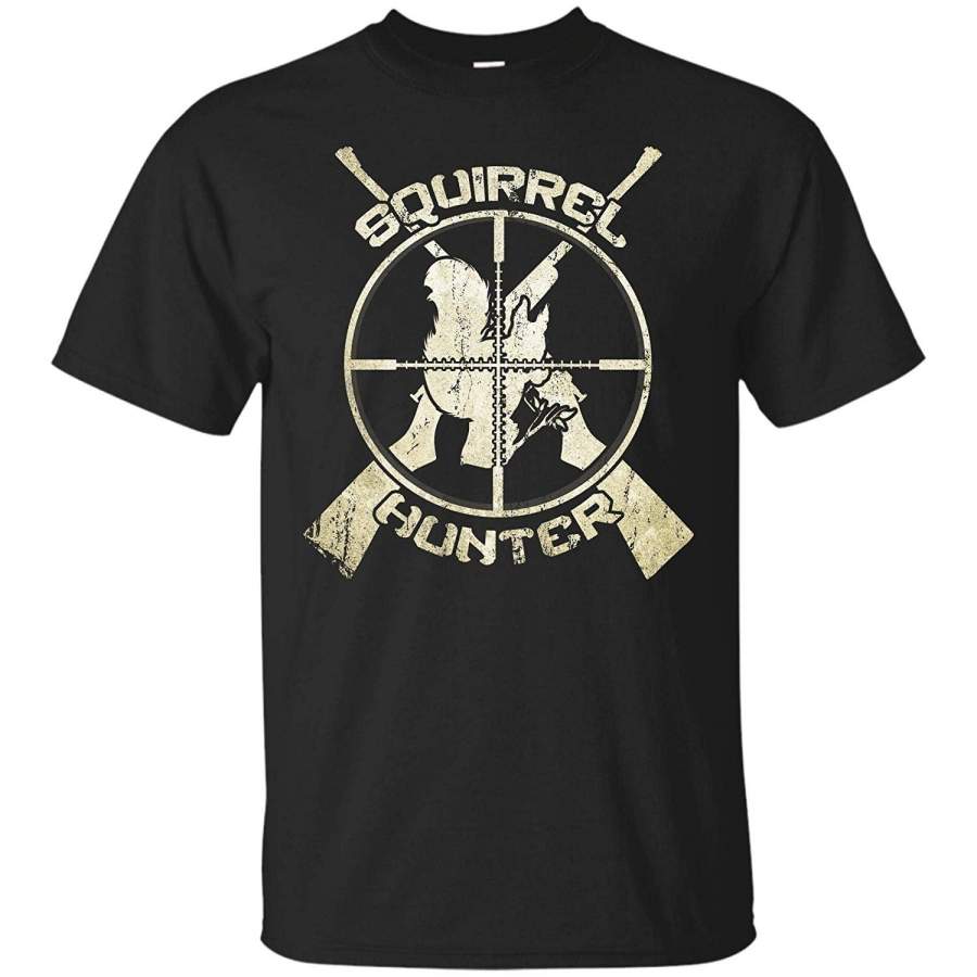 Squirrel Hunter Animal Hunting Hobby Sportsman T Shirt