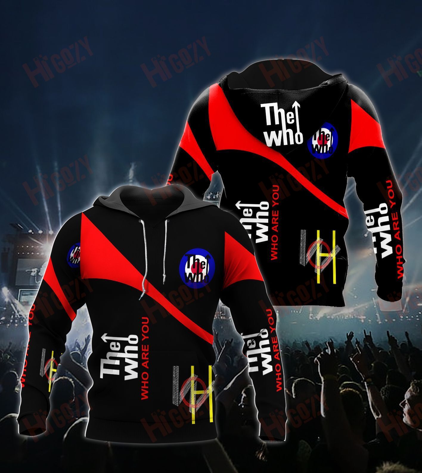 Baeelly™ The Who Hoodie 3D – Mt805