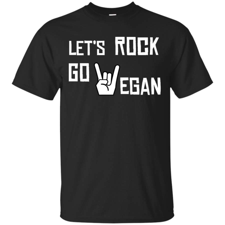 ANIMAL CRUELTY – lets rock go vegan T Shirt & Hoodie