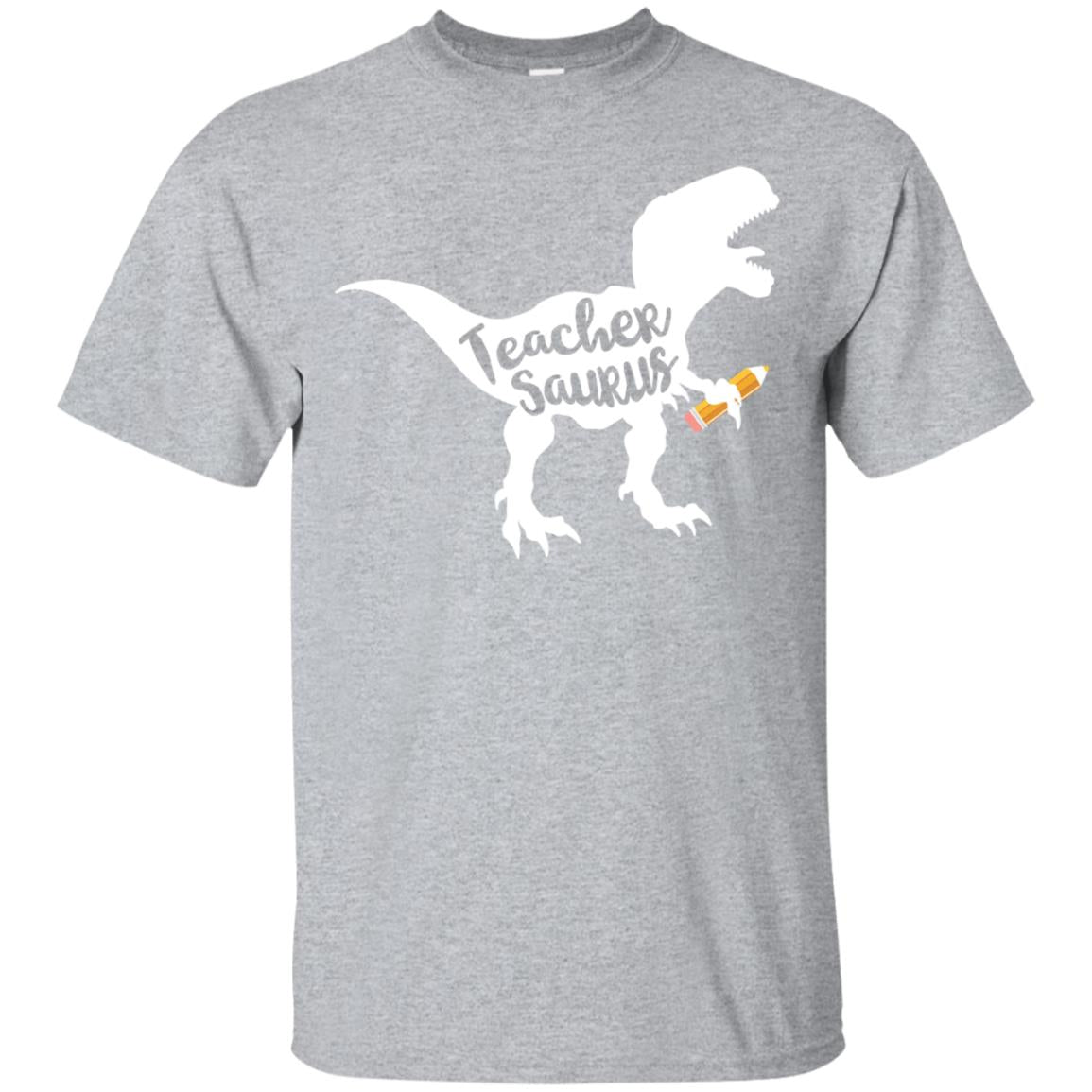 Teachersaurus Funny T-rex Dinosaur Shirt