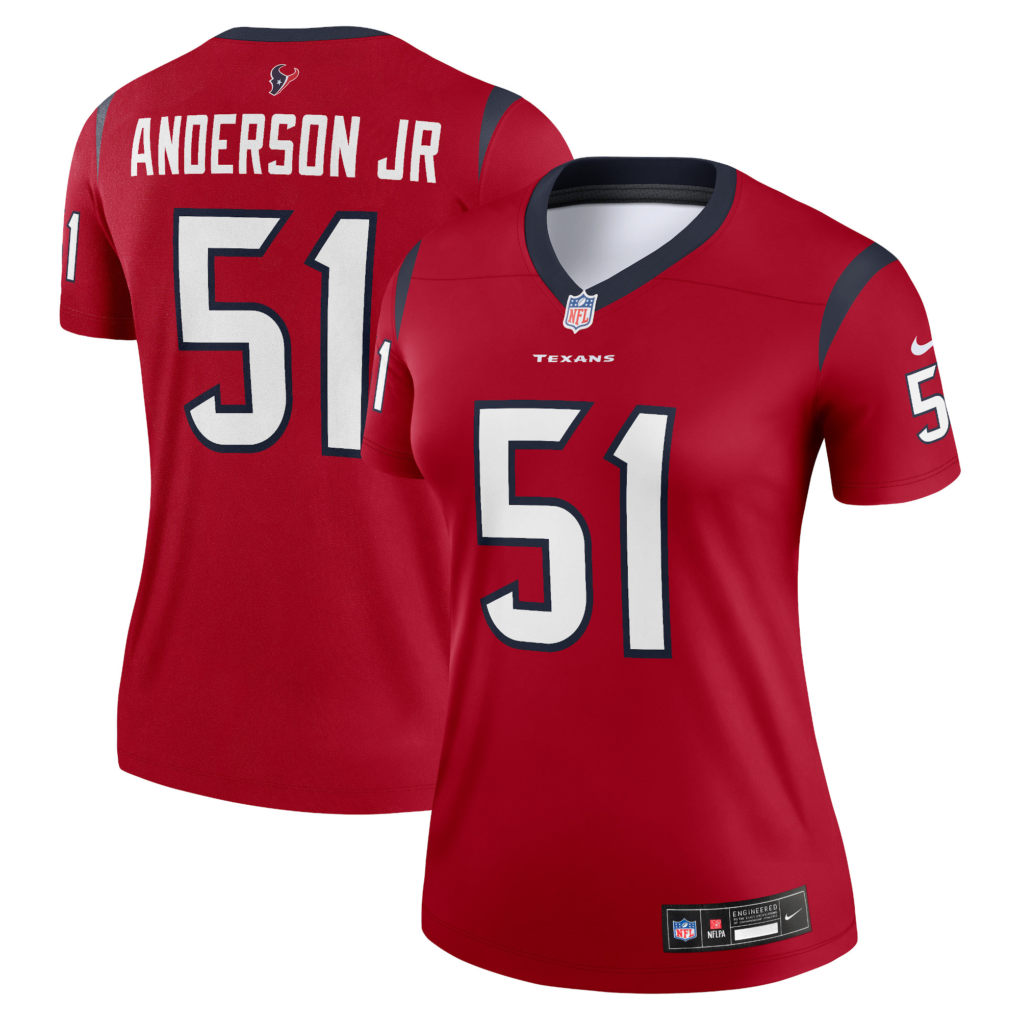 Will Anderson Jr. Houston Texans Women's Legend Jersey – Red