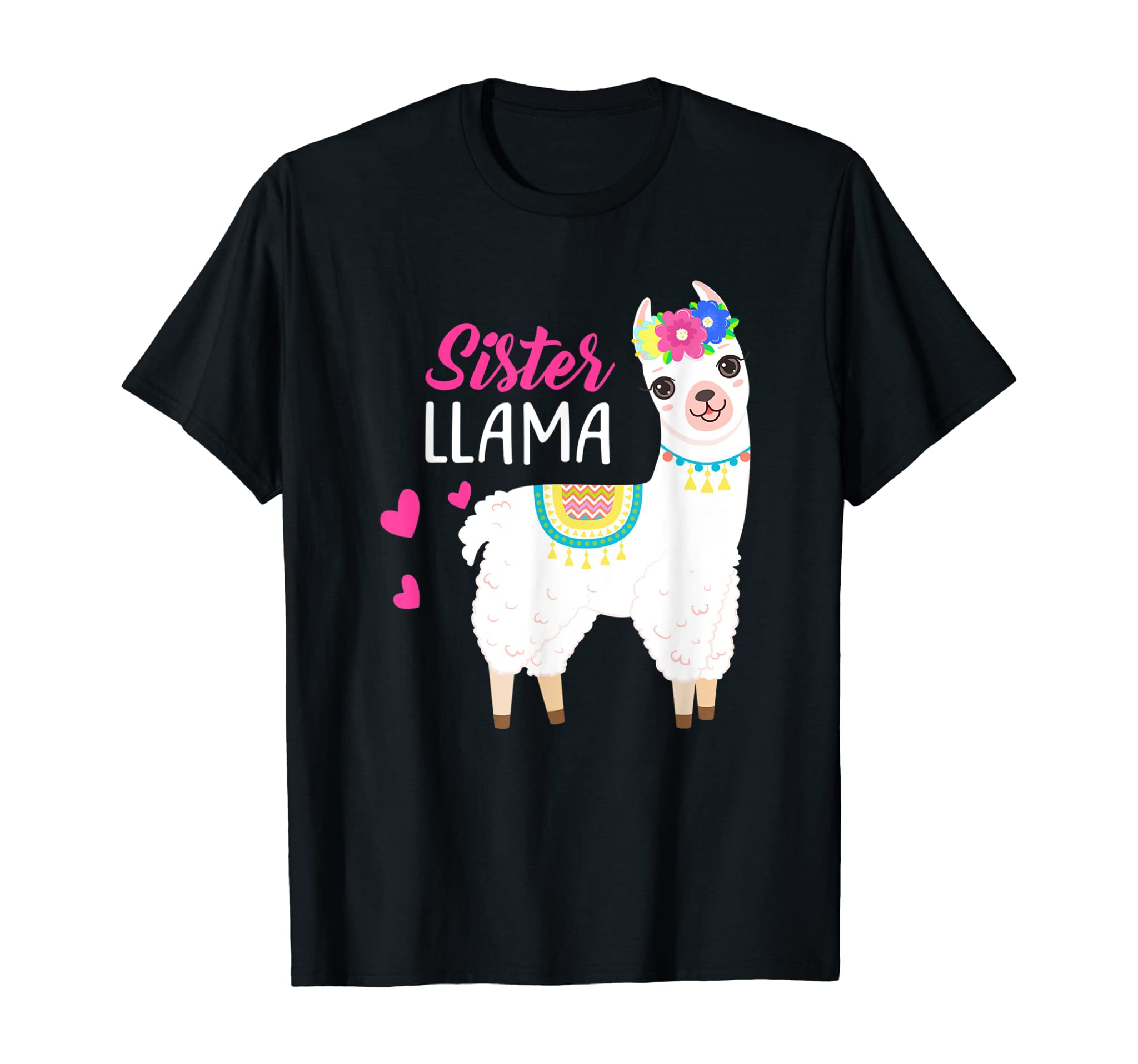 Sister Llama Shirt for Women Gift T-Shirt