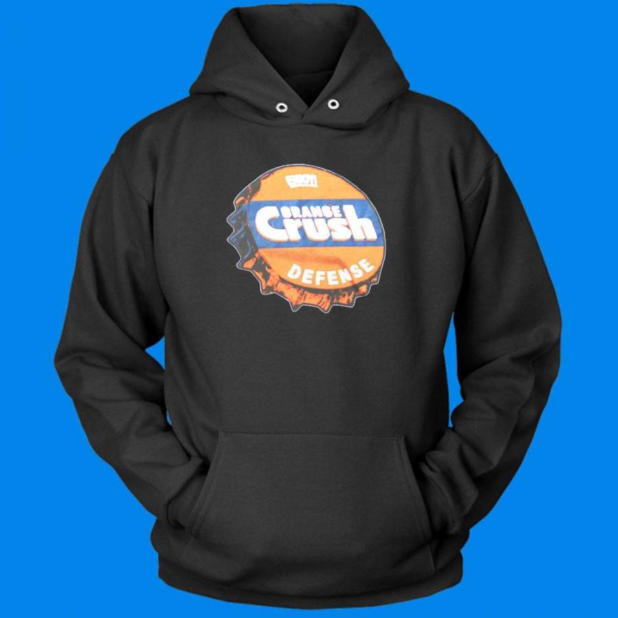 Denver Broncos Orange Crush Defense  Vintage Bronco Men’S Hoodie