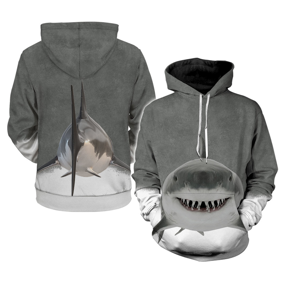 Shark Marine Jaws Hoodie, Shark Marine Jaws Cute 3D Unisex Hoodie, Unisex Sweater, Shark Lover Hoodie, Shark Hoodie