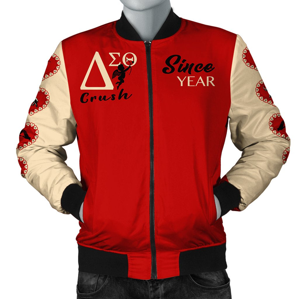 (Custom) Masonstars Jacket – Delta Sigma Theta Valentine Crush Bomber Jacket J0