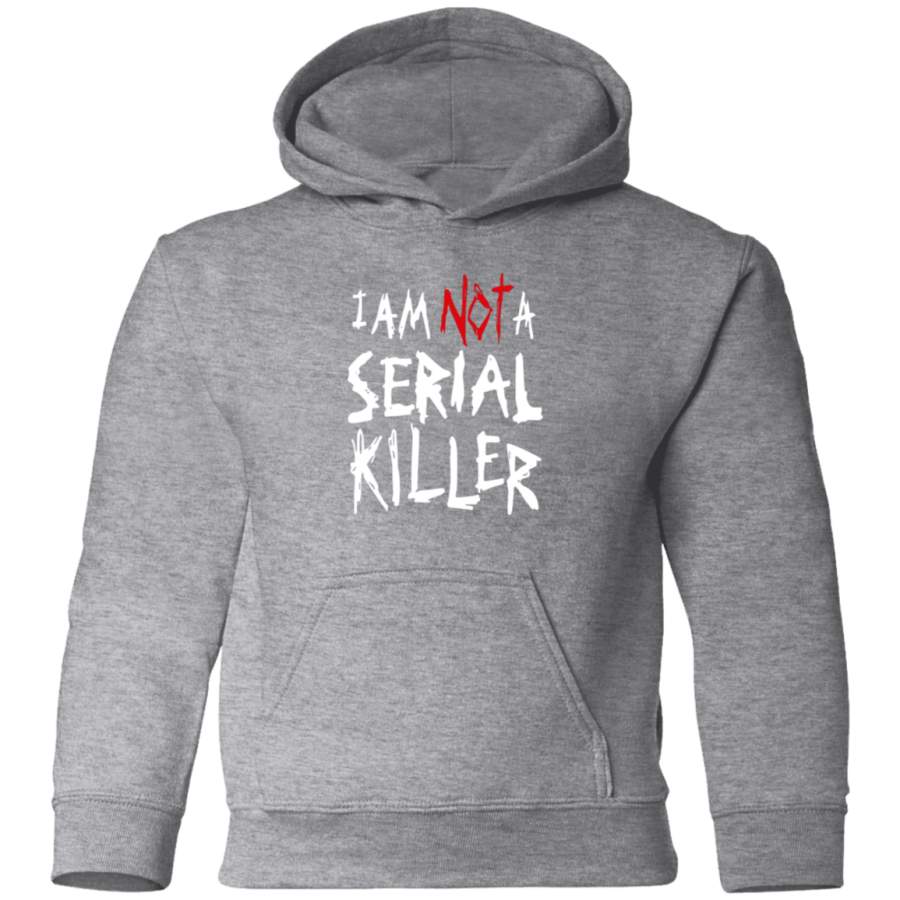 AGR cool graphic design art I’m Not Serial killer Toddler Pullover Hoodie