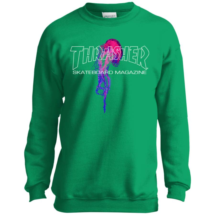 Thrasher Magazine Atlantic Drift Youth Crewneck Sweatshirt