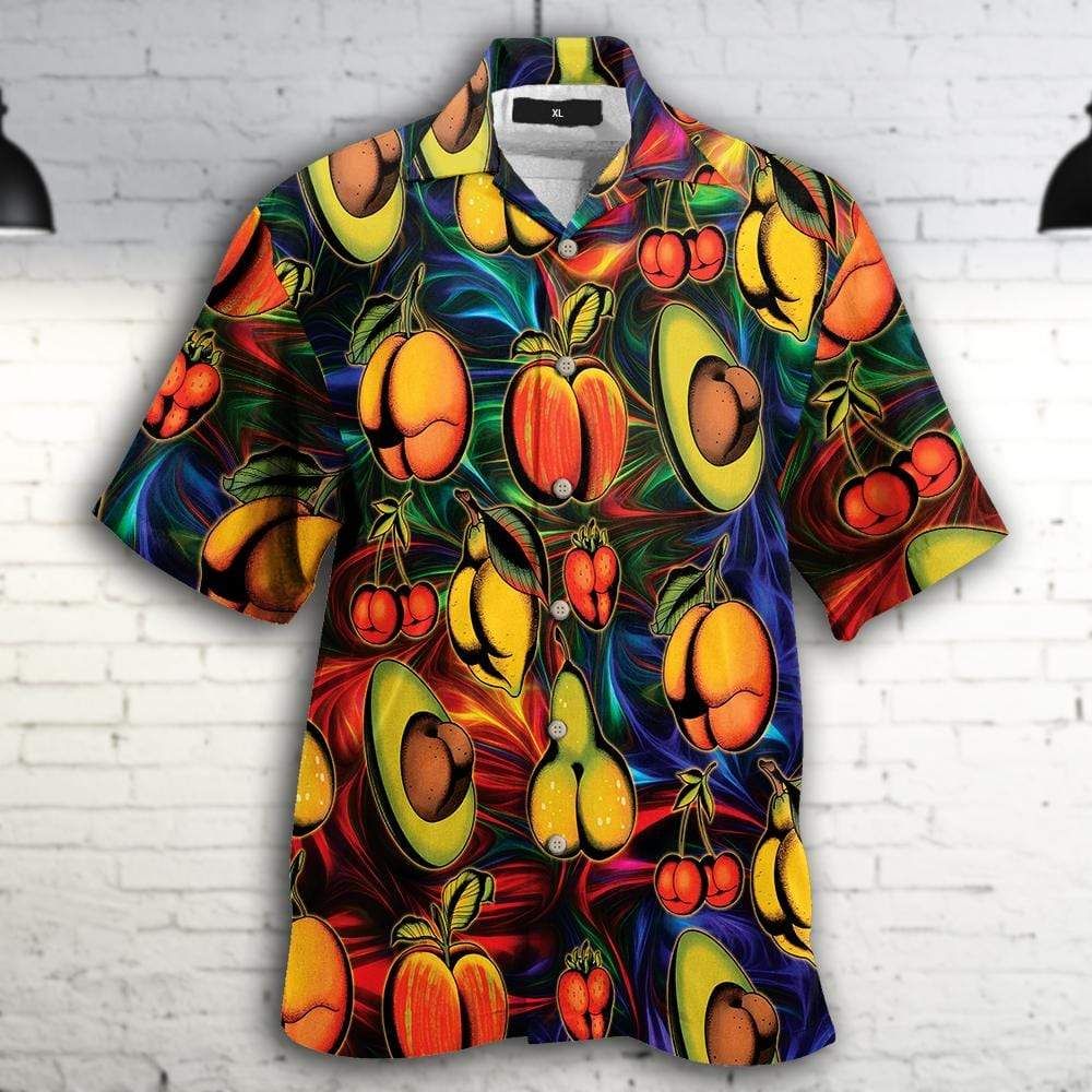 Galaxy Fruity Sweet Body Hawaii Aloha Shirts Ha75569