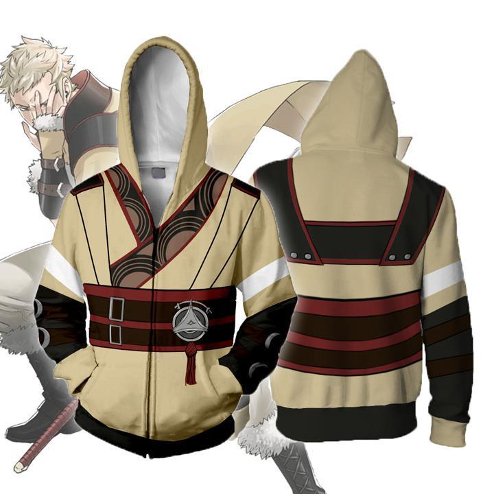 Fire Emblem Hoodies – Zip Up Fire Emblem Awakening Owain Hoodie