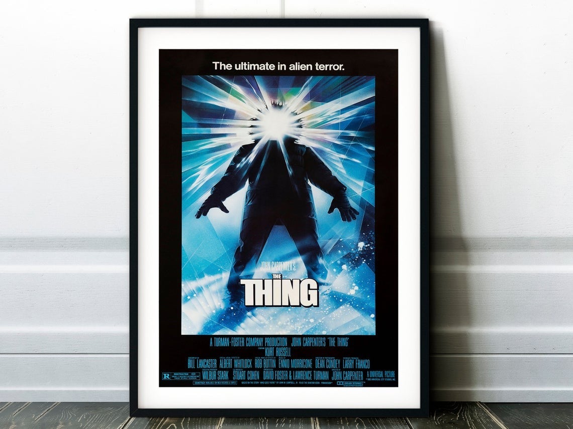 The Thing Movie Canvas And Poster, Canvas Prints, My Poster Wall Gift Happy Halloween