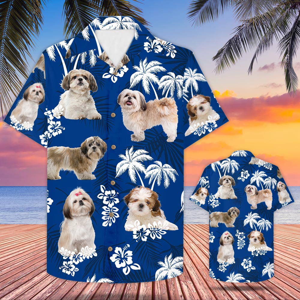 Shih Tzu Hawaii Shirt For Dog Lovers Ha33729