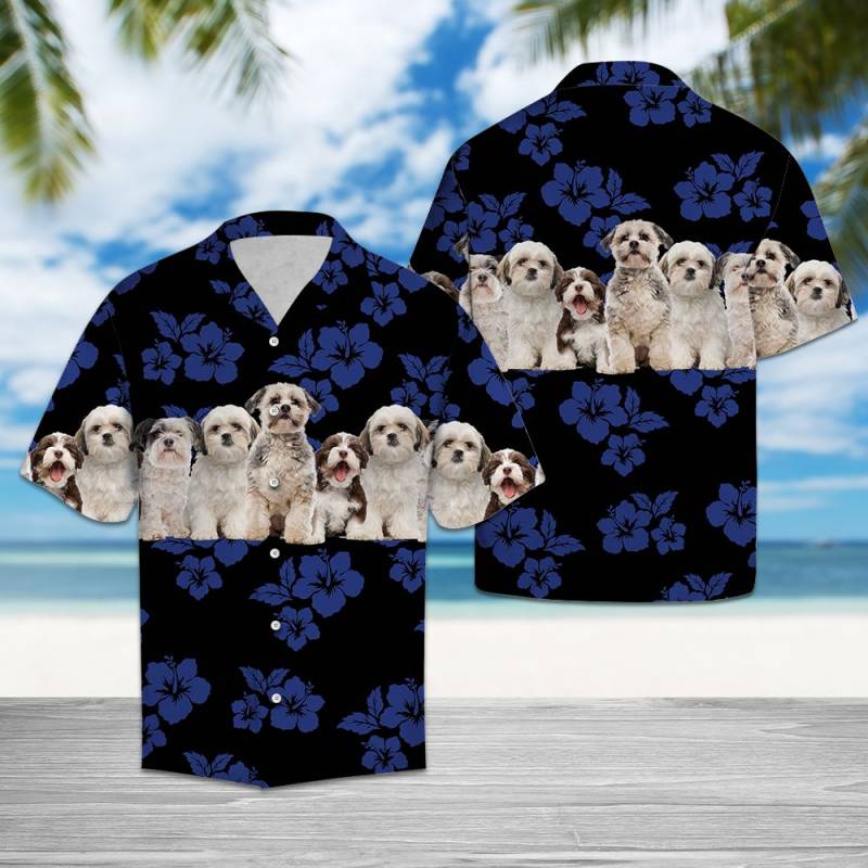 Awesome Shih Tzu TG5721 – Hawaiian Shirt