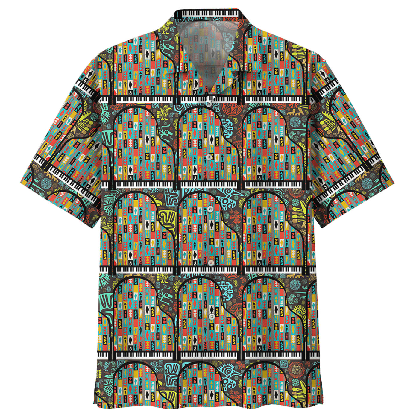 Piano Hawaii Shirt 783818 Ha5488