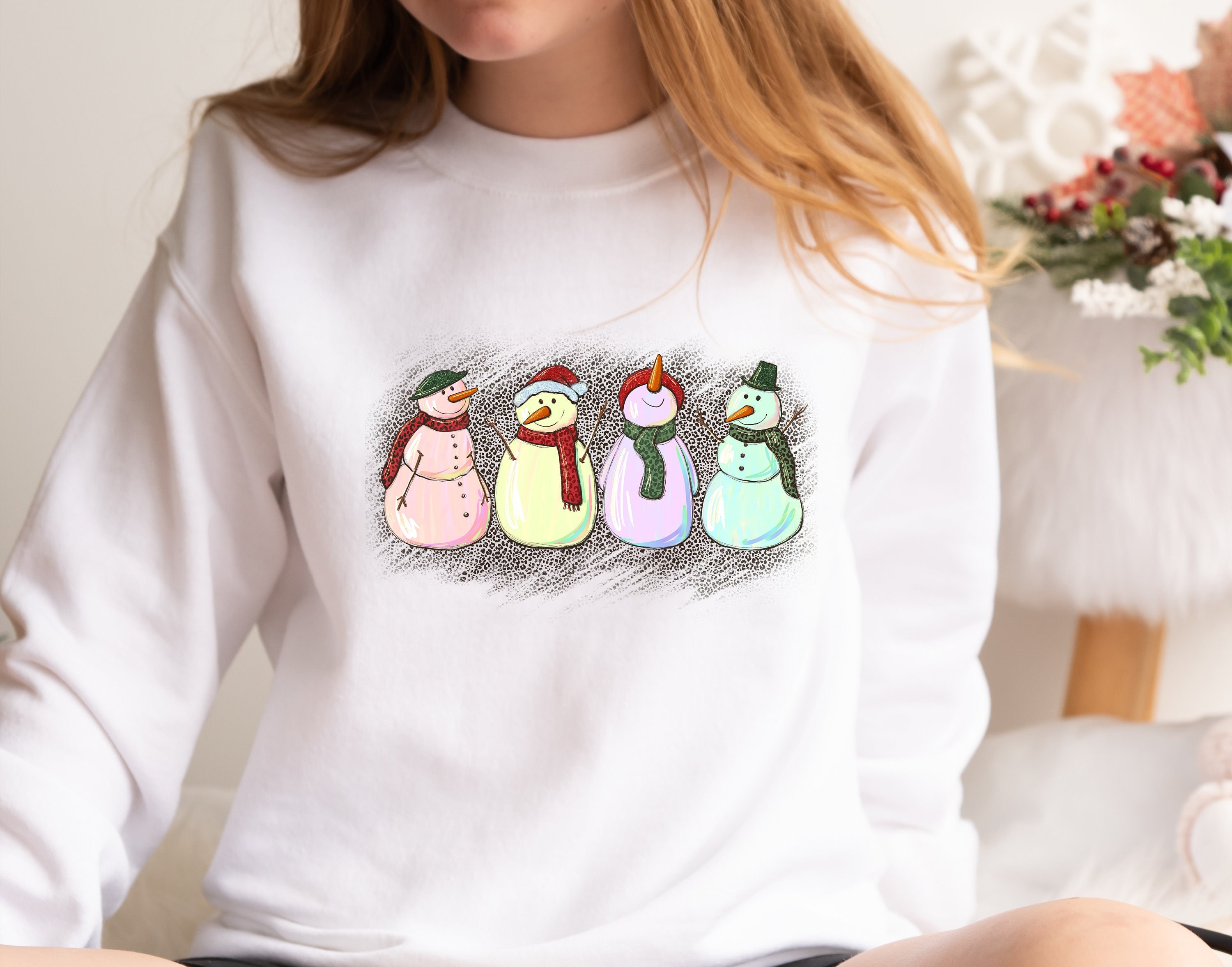 Snowman Christmas Shirt, Christmas Sweatshirt, Snowman Tee, Snowman Shirt, Christmas Crewneck, Christmas Sweater, Christmas Shirts for Women