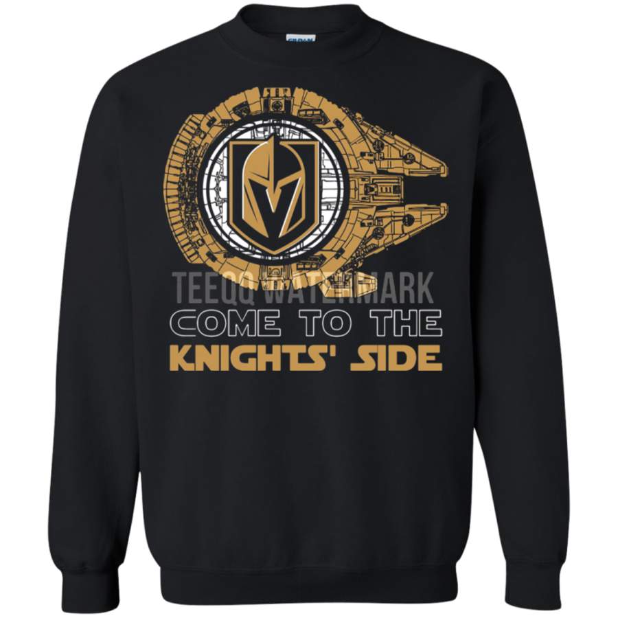 AGR Come To The Vegas Golden Knights Side Millennium Falcon Sweatshirt