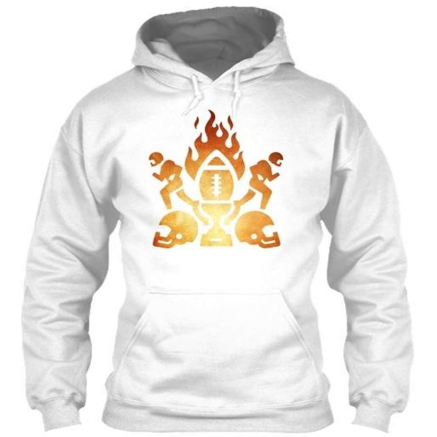 Football Lit Football, Sports, Game Gildan Hoodie Sweatshirt