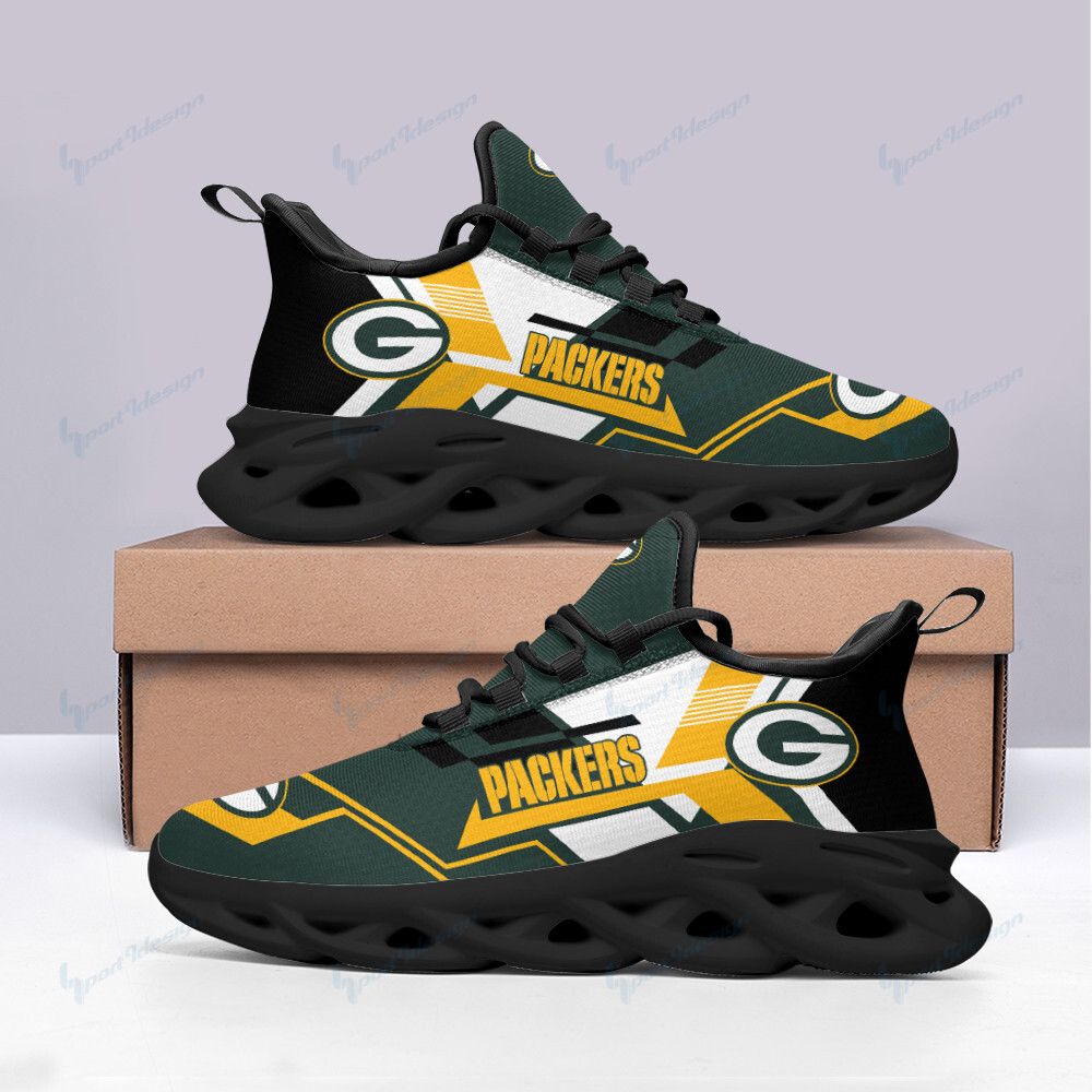 Green Bay Packers Yezy Running Sneakers Bg499