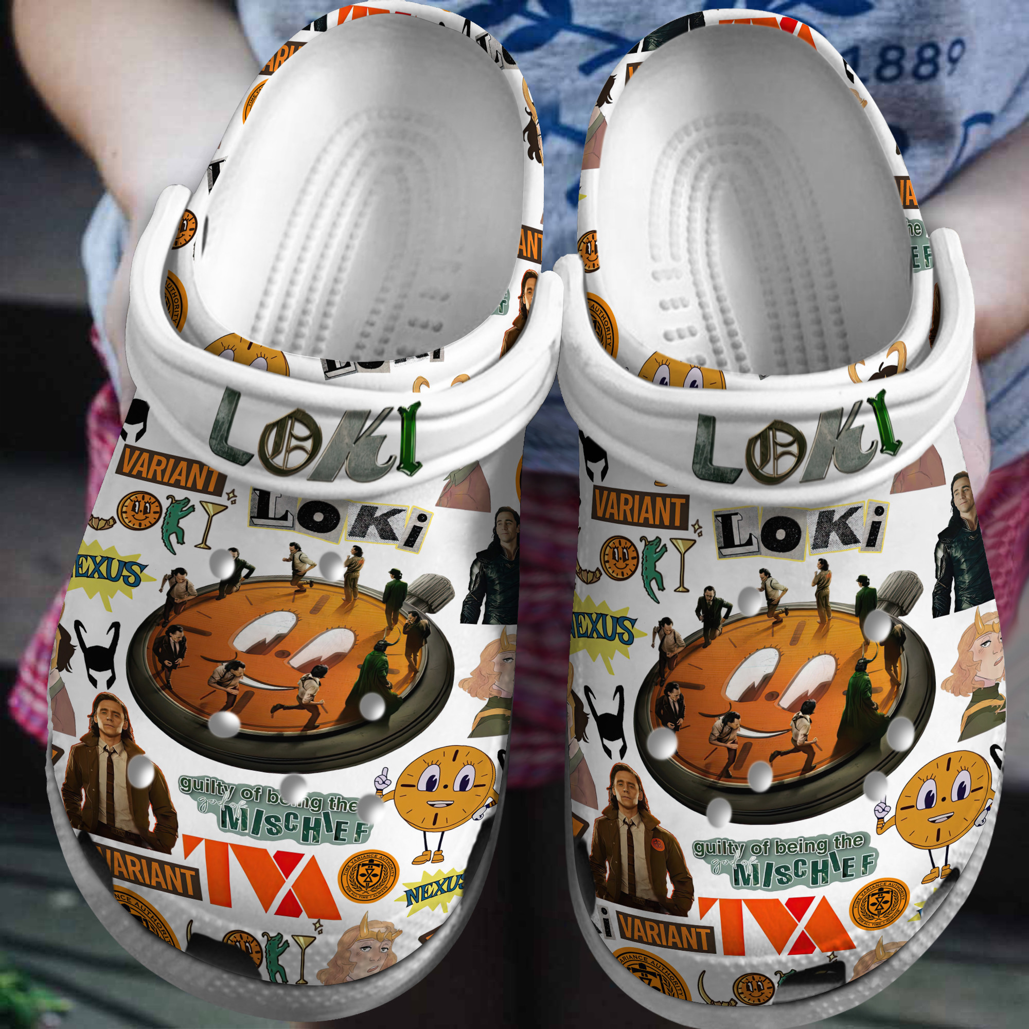 Loki Tv Series Crocss Clogs For Men Women And Kid Ttp2405107374
