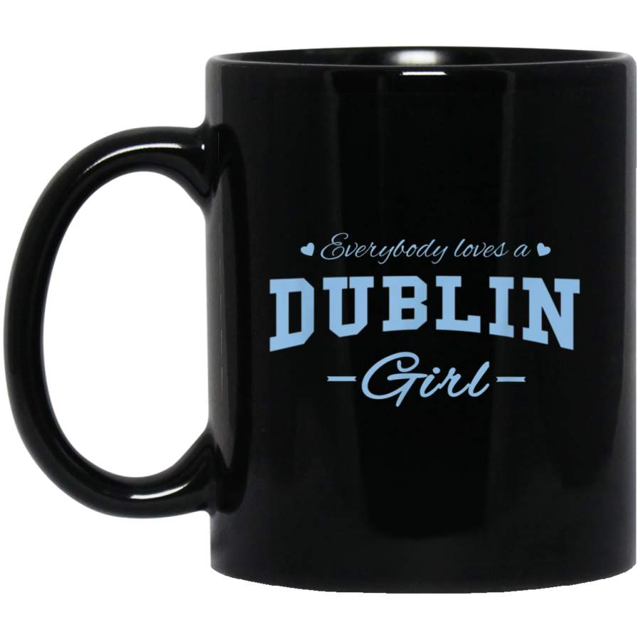 Everybody Loves a Dublin Girl  Vintage Irish Souvenir Mug