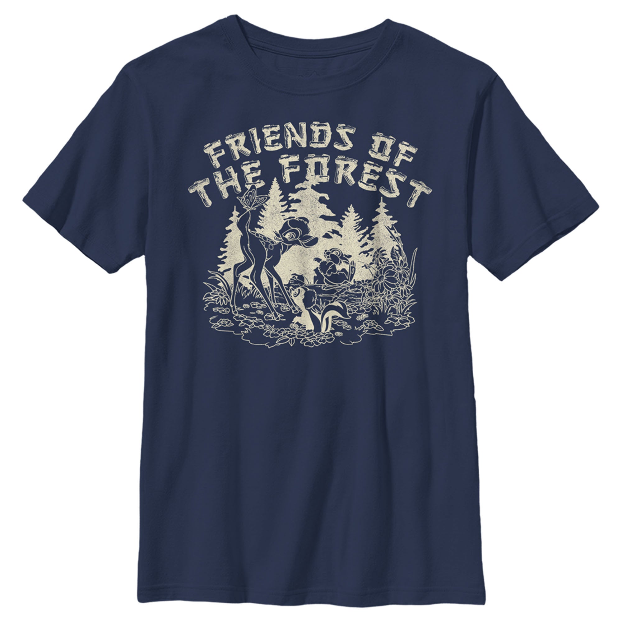 Boy’S Bambi Artistic Friends Of The Forest T-Shirt