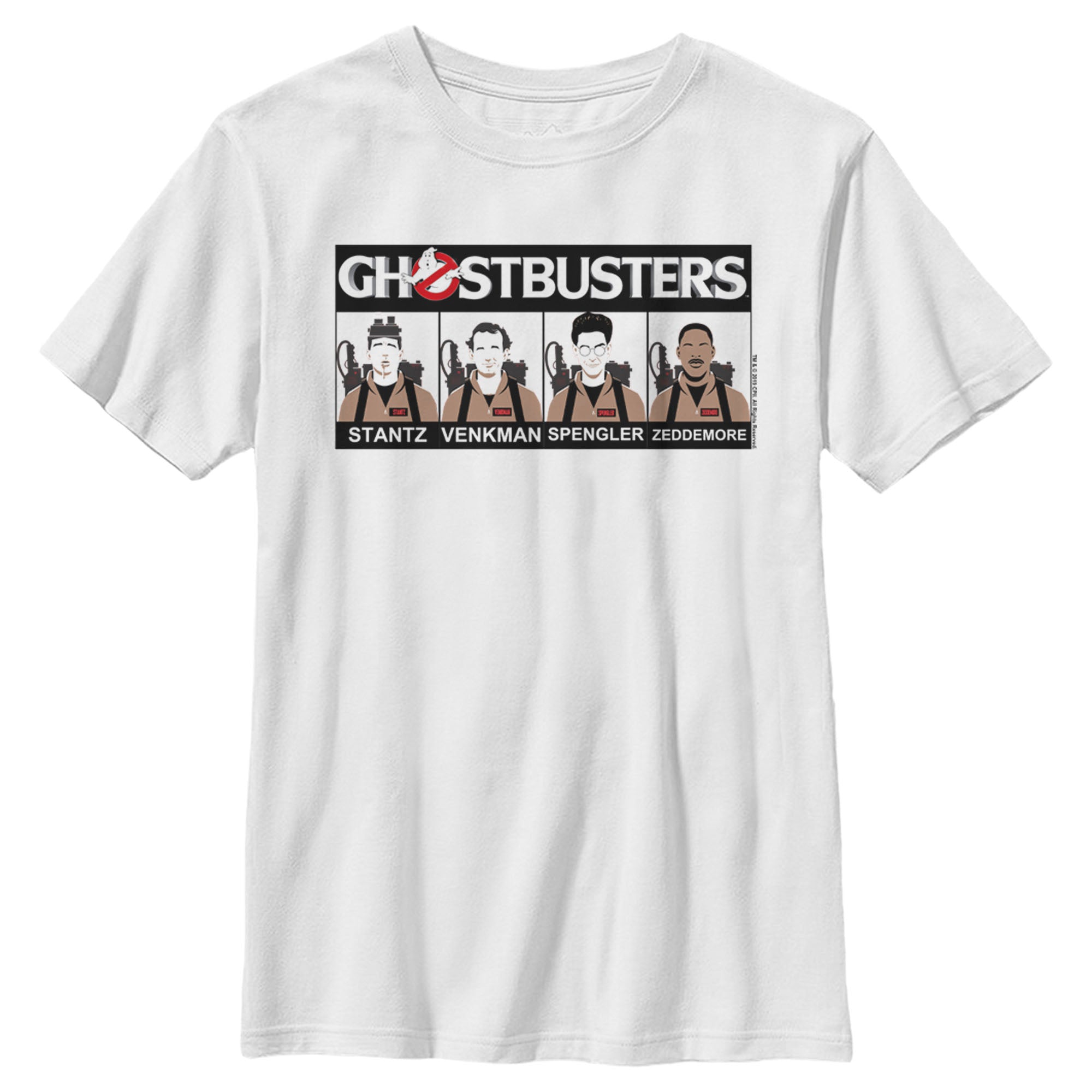 Boy’S Ghostbusters The Team Line Up T-Shirt