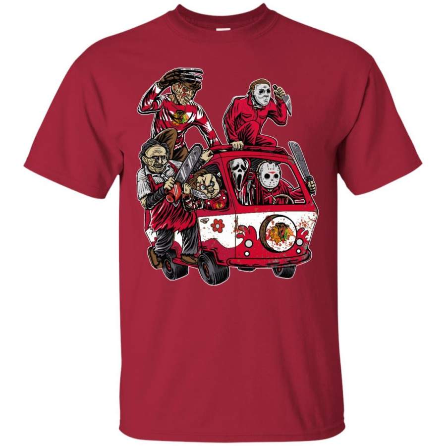 The Massacre Machine Chicago Blackhawks T Shirt