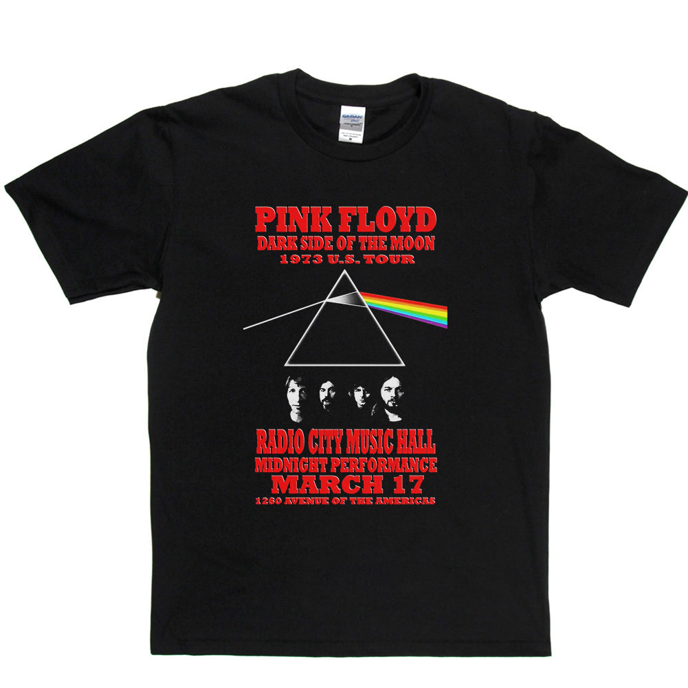 Pink Floyd Dark Side Of The Moon Limited Edition Poster T-Shirt