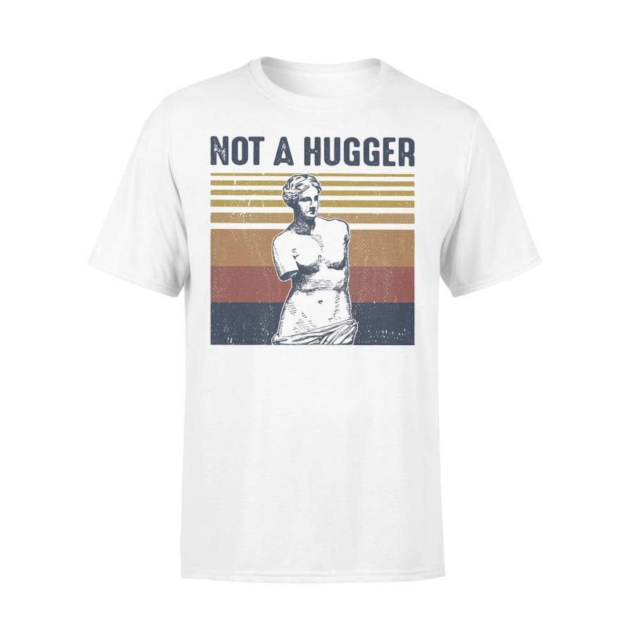 Not A Hugger Greek Revival Status Vintage Retro T-shirt