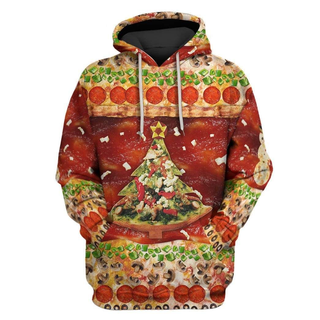 Custom T-Shirt – Hoodies Ugly Christmas Serving Up Holiday Cheer Apparel