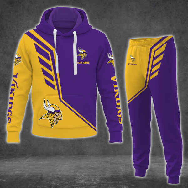 Minnesota Vikings – Personalized Combo Hoodie, Sweatshirt, Jogger