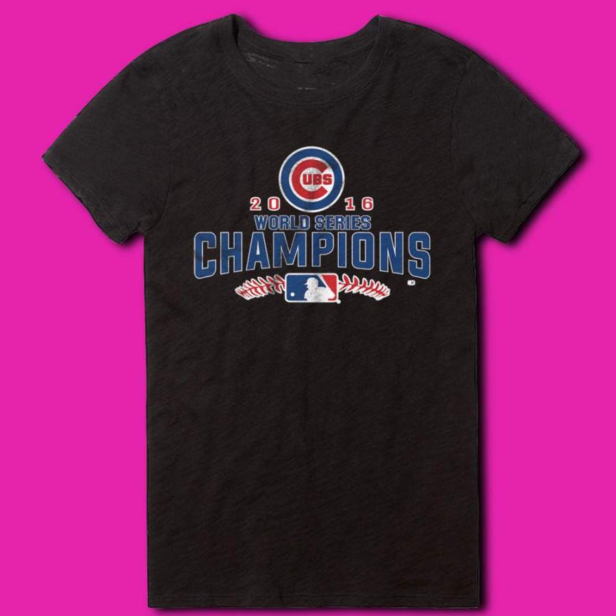 World Series Champions Chicago Cubs Graphic Women’S T Shirt