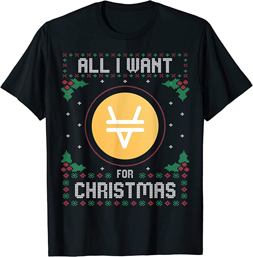 Venus Ugly Christmas Sweater, All I Want For Xmas T-Shirt