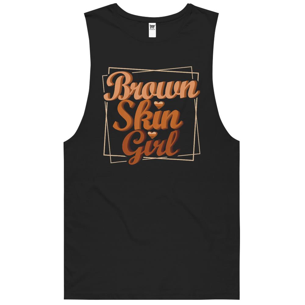 Brown Skin Girl Black Melanin Queen Magic Juneteenth Women Tank Top