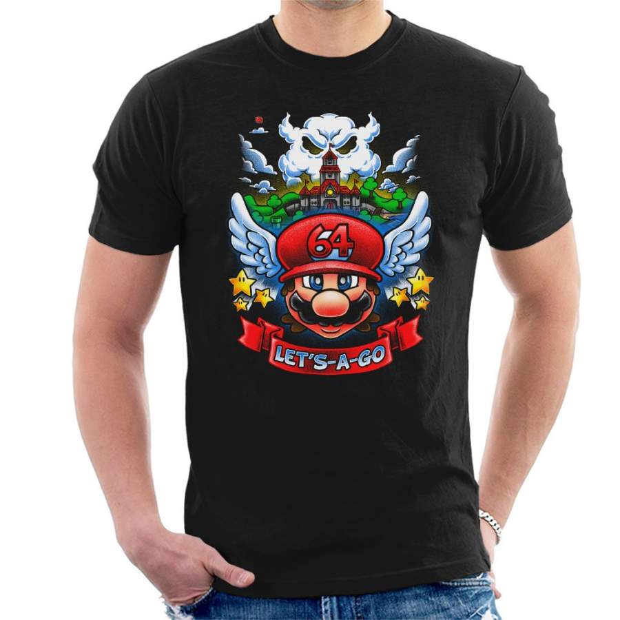 Super Mario 64 Tribute Colour Men’s T-Shirt