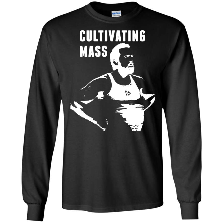 AGR Cultivating Mass Funny  Sweatshirt – Fat Mac Shirt – Gains Sweatshirt Black