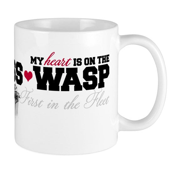 Uss Wasp (Heart) Mug