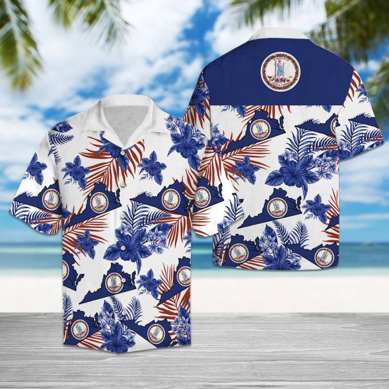 Virginia Proud G5731- Hawaiian Shirt