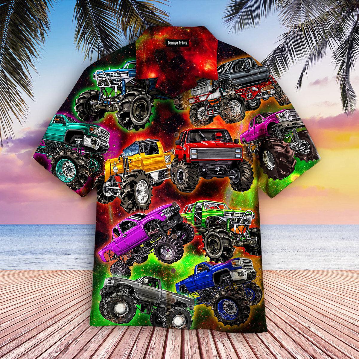 This Is How I Roll Monster Truck Hawaii Shirt For Men Women Ha29645