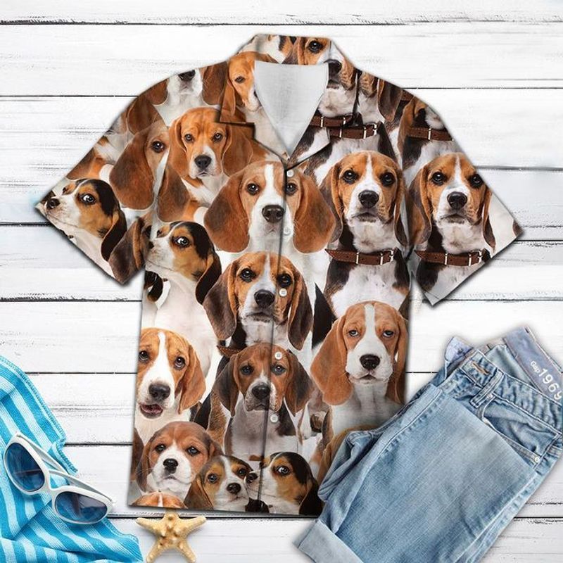 Beagle Tan Awesome Design Unisex Hawaii Shirt For Men And Women Ha11502