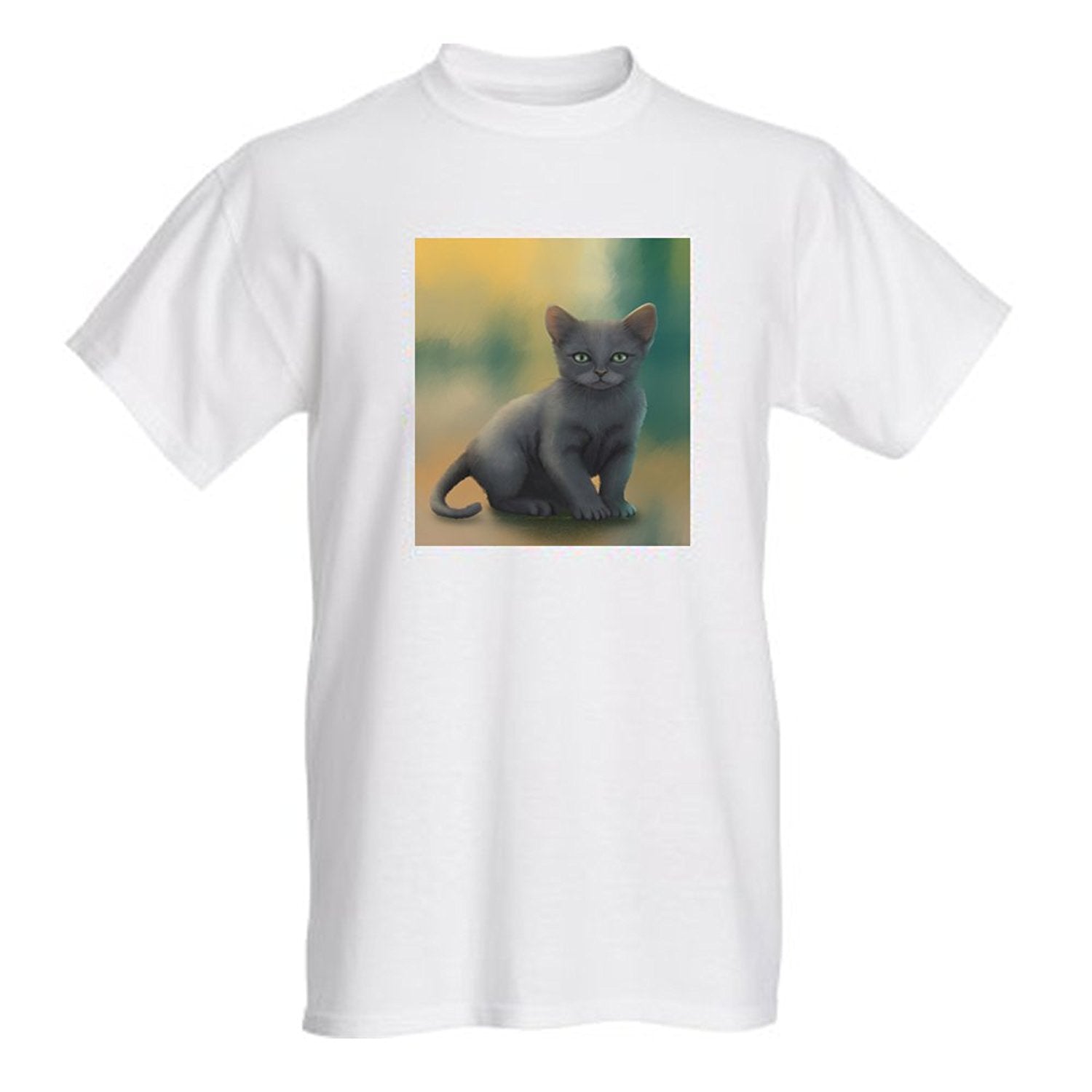 Women’S Russian Blue Kitten Cat T-Shirt