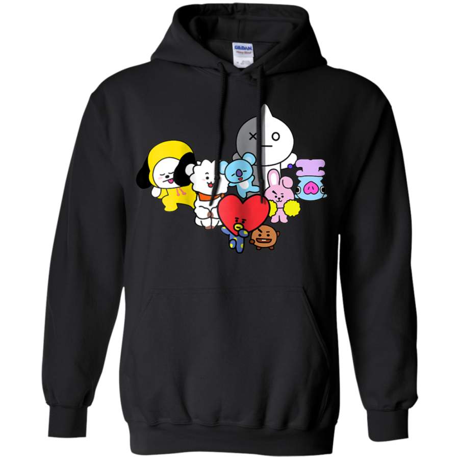 AGR K-Pop ARMYS BT21 Fandom Hoodie