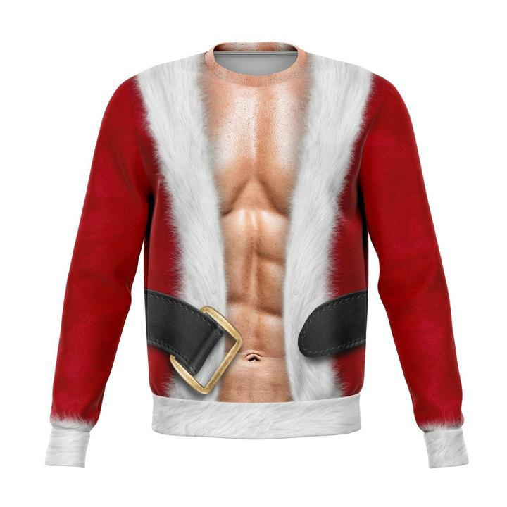 Six Packs Ugly Christmas Sweater | For Men & Women | Adult | Us6245