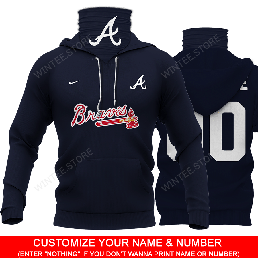 03Braves001 – CUSTOMIZE YOUR NAME & NUMBER – HOT SALE 3D PRINTED