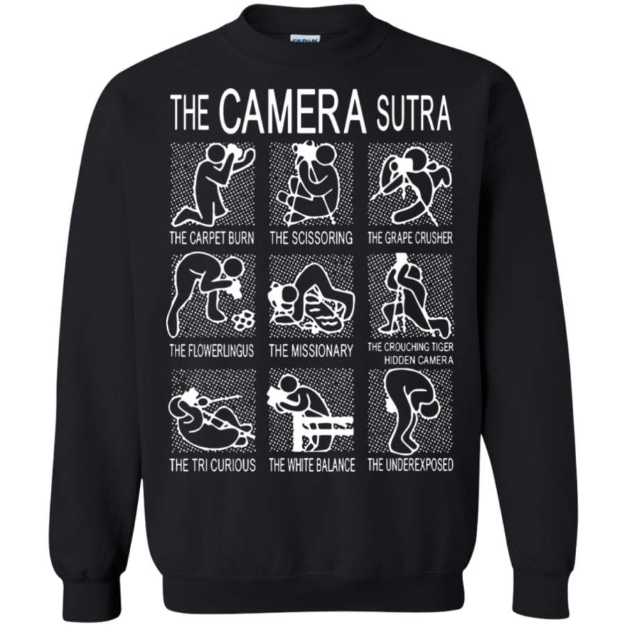 AGR The Camera Sutra Nine Position Funny Mashup Sweatshirt